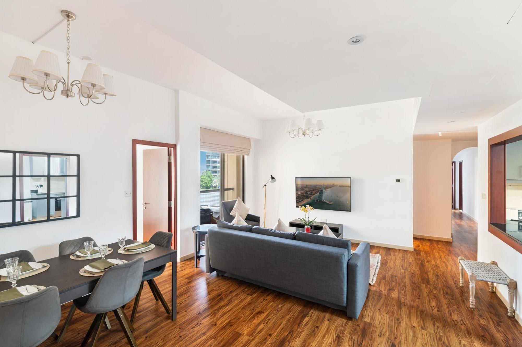 Specious 5br Maid On Jbr Prime Location! Walk To The Mall, Dining & Entertainment - By Sunkissed Homes Апартаменти Дубай