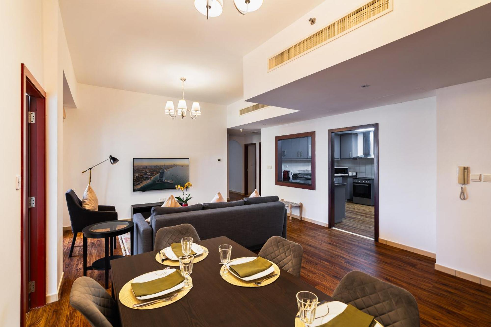 Specious 5br Maid On Jbr Prime Location! Walk To The Mall, Dining & Entertainment - By Sunkissed Homes Апартаменти Дубай