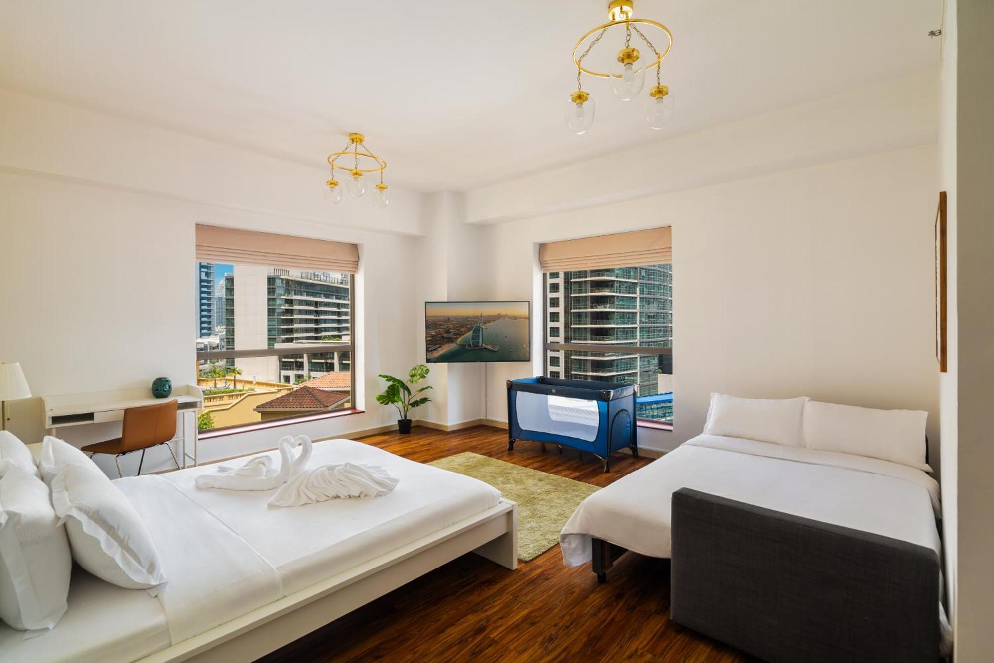 Specious 5br Maid On Jbr Prime Location! Walk To The Mall, Dining & Entertainment - By Sunkissed Homes * Дубай